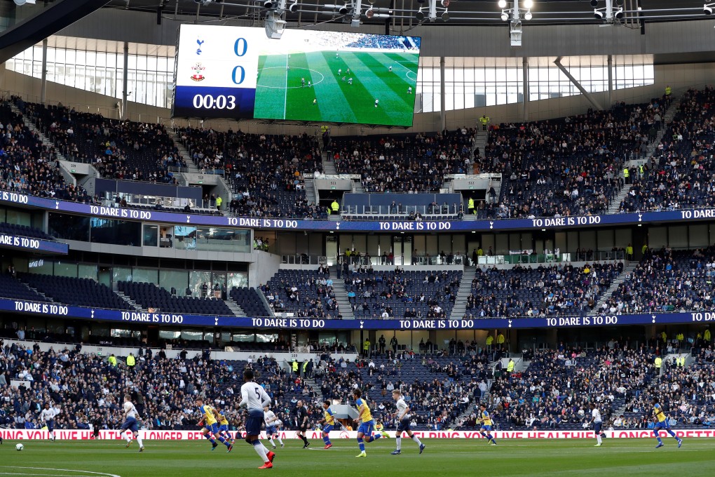 Tottenham Hotspur Stadium was officially opened last weekend and becomes the second biggest stadium in England. Photo: Reuters