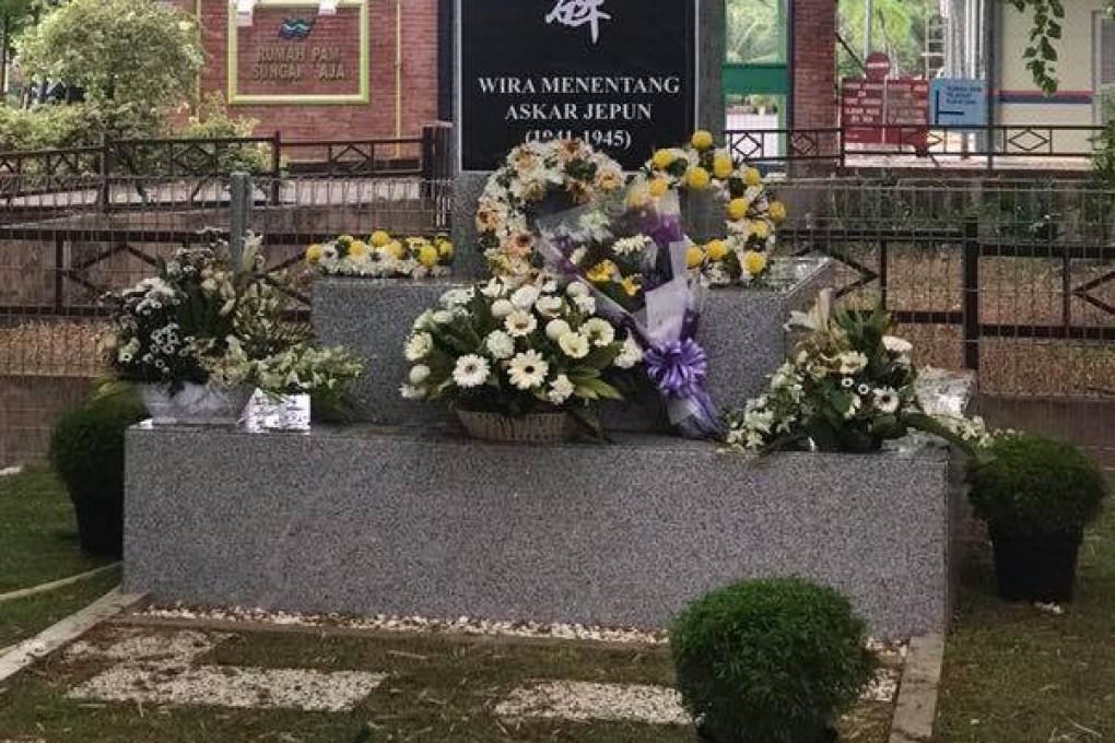 The memorial in Alor Setar, Kedah. Photo: Facebook