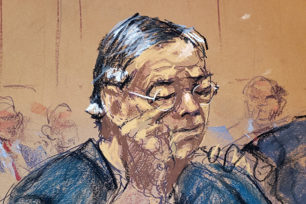 Patrick Ho wept as he apologised during his sentencing hearing in New York on Monday. Image: Reuters/Jane Rosenberg