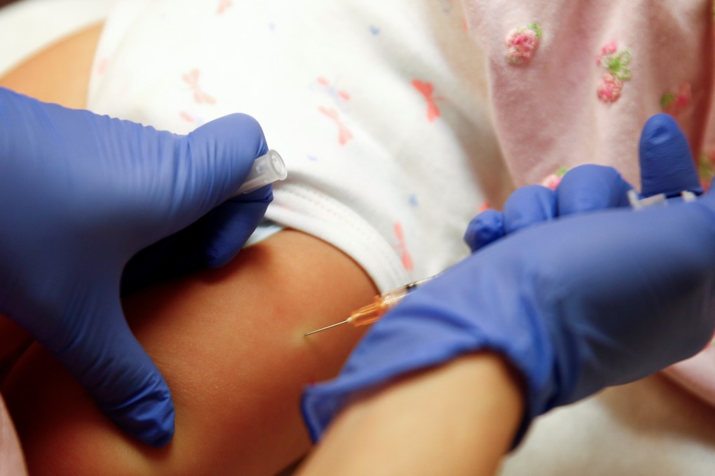 About 30,000 vaccines are due to arrive in Hong Kong in mid-April. Photo: Reuters