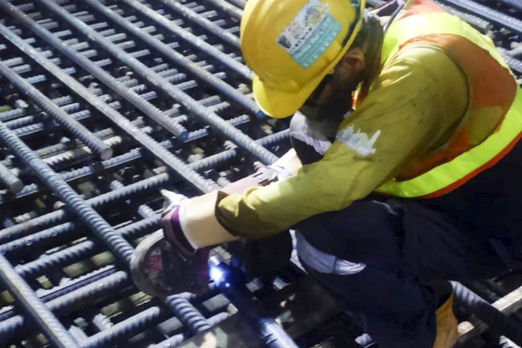 The deliberate cutting short of steel rebar that was laid underneath the platform at Hung Hom was part of the inquiry. Photo: SCMP