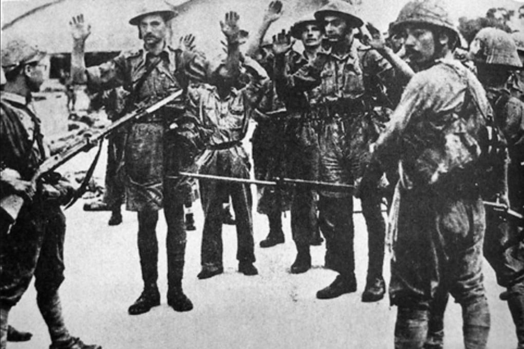 Allied soldiers being taken prisoner by Japanese forces in Singapore. File photo: Wikipedia