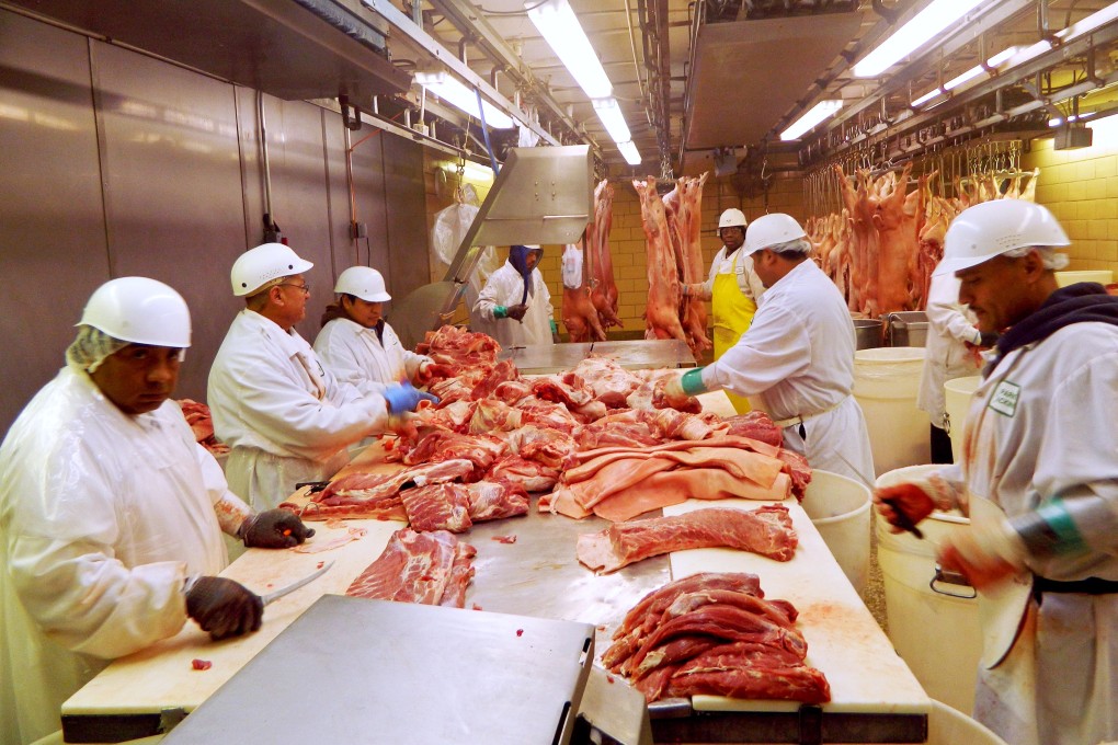 China’s pork production in 2019 could drop by more than 25 per cent from last year because of the African swine fever outbreak, an analyst said. Photo: Reuters