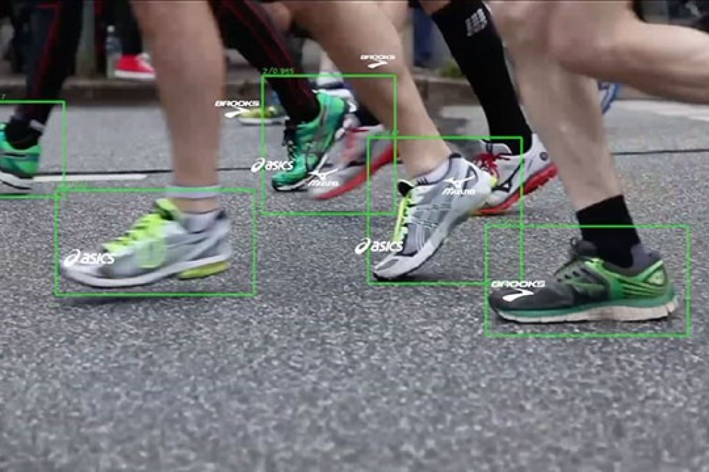 The Miro system can scan the thousands of running shoes in a marathon and supply the data to shoe manufacturers. Photo: Handout