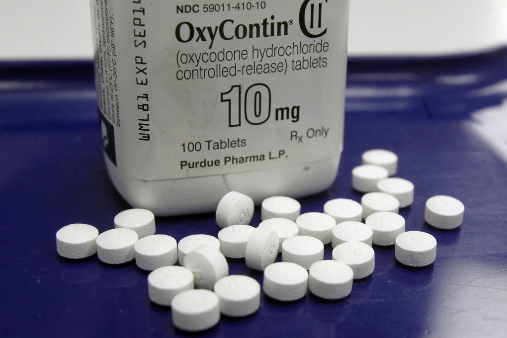 Opioids, including heroin and prescription drugs like OxyContin, were a factor in a record 48,000 deaths across the US in 2017, according to the Centres for Disease Control and Prevention. File photo: AP
