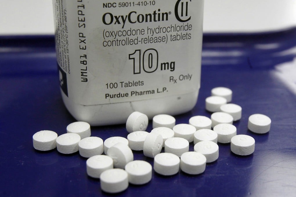 Opioids, including heroin and prescription drugs like OxyContin, were a factor in a record 48,000 deaths across the US in 2017, according to the Centres for Disease Control and Prevention. File photo: AP