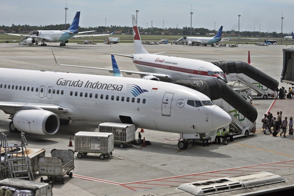 Garuda Indonesia planes at the Soekarno-Hatta International Airport. Photo: AP