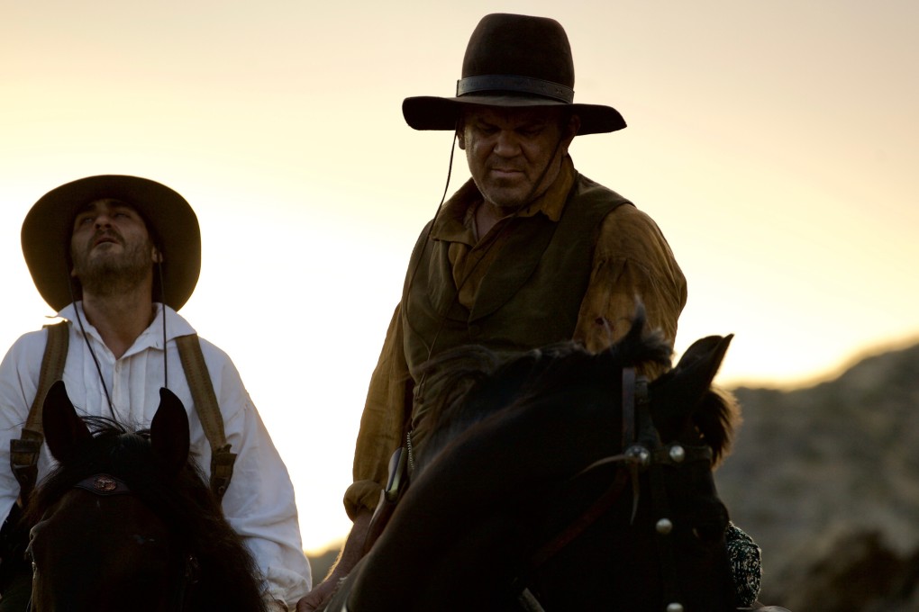 John C. Reilly (right) and Joaquin Phoenix in a still from The Sisters Brothers.