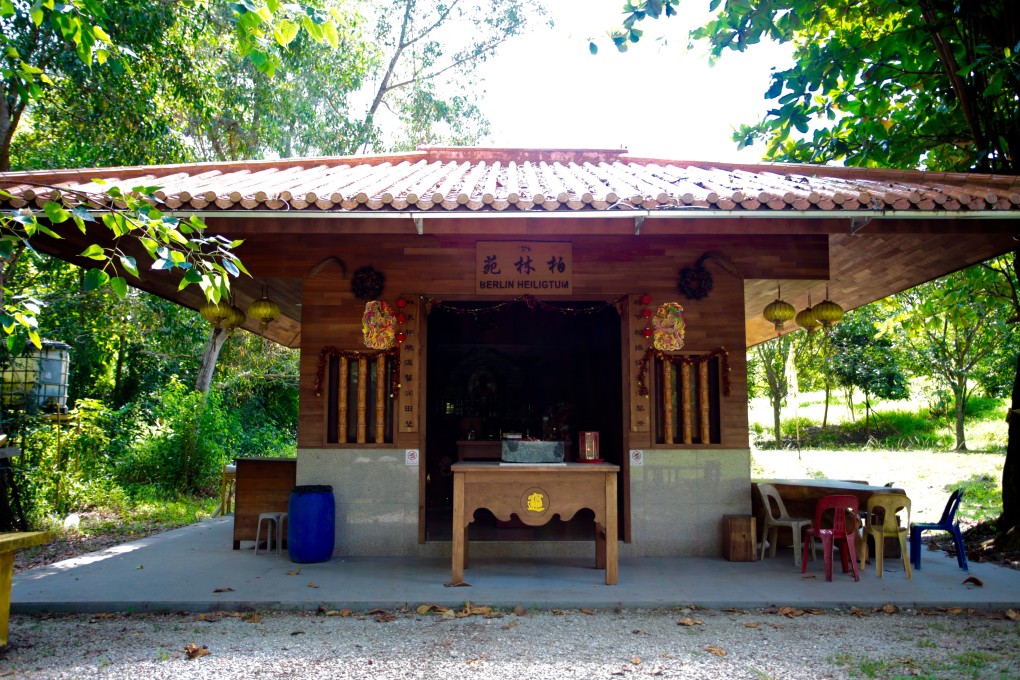 The German Girl Shrine, on Pulau Ubin, Singapore.