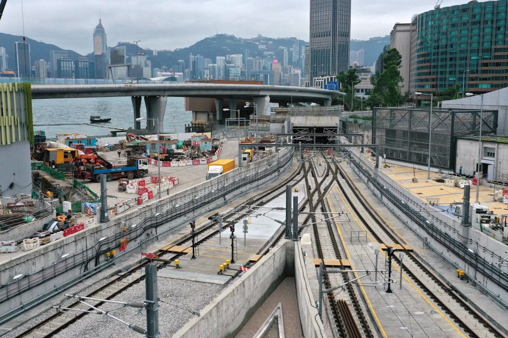 Hung Hom MTR station on the Sha Tin-Central link has been plagued by a scandal of shoddy work. Photo: Winson Wong