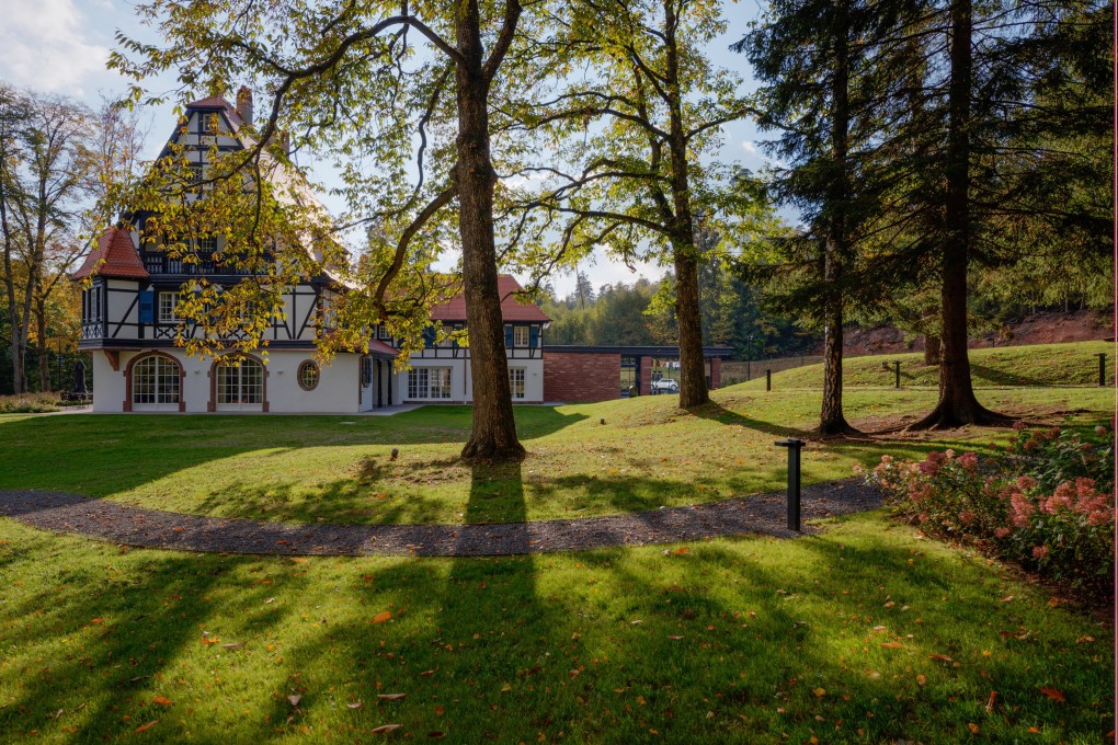 Villa René Lalique, a luxury six-suite retreat in the heart of Alsace, in northeastern France. Photo: Alamy