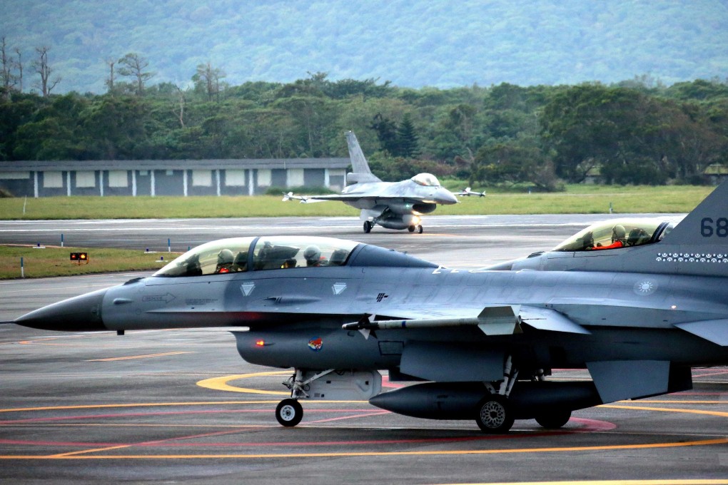 Taiwanese President Tsai Ing-wen said on Wednesday that the US was likely to sell the island a new batch of advanced weaponry, including F-16 fighters. Photo: EPA