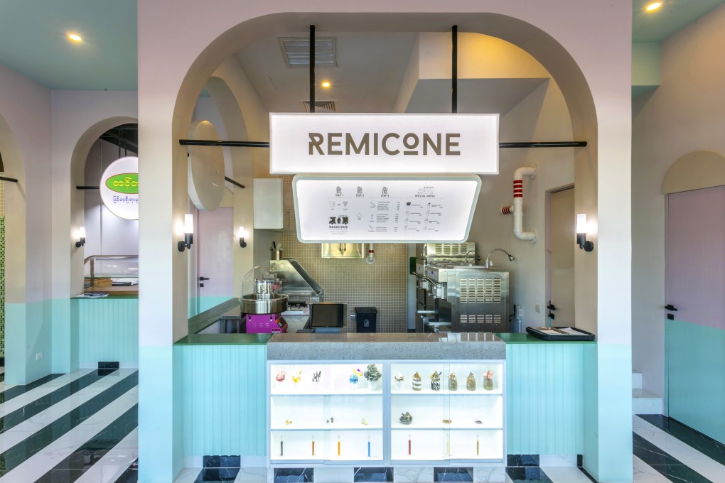 The Central Sweets at The Central, on Kabar Aye Pagoda Road, in Yangon, Myanmar, designed by James JJ Acuna.