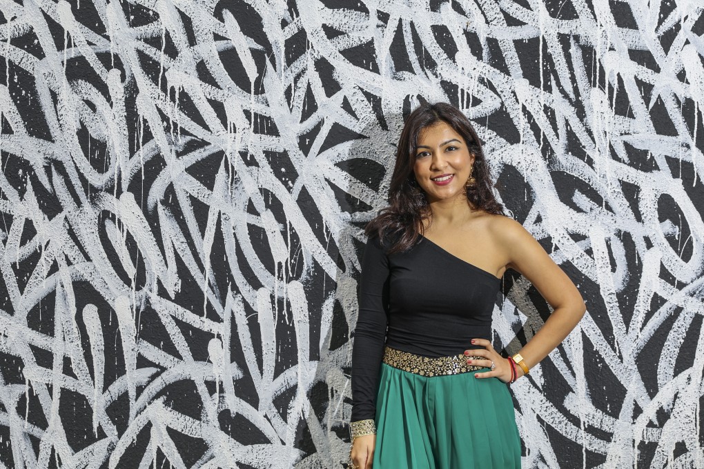 Hanisha Gianani, 30, in Central on March 15. “To me, Bollywood dancing is telling stories in which movements marry lyrics,” she says. Photo: Sam Tsang
