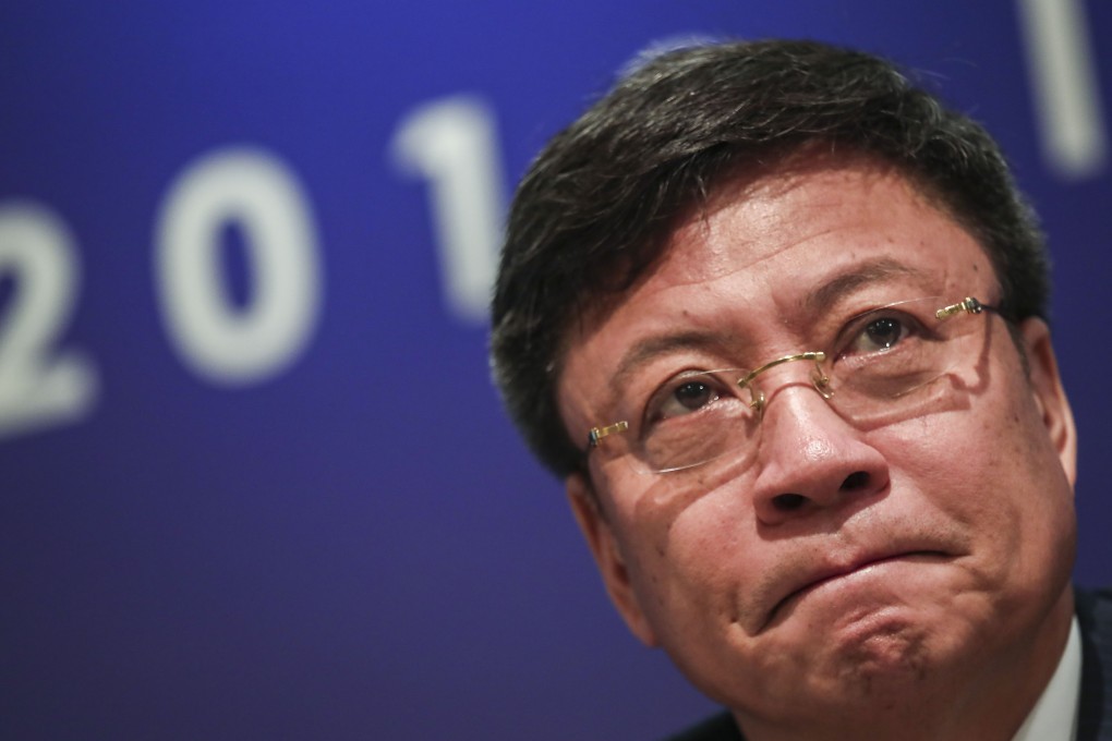 Sun Hongbin, chairman of Sunac China, sees no let-up in Beijing’s tight property policies. Photo: Jonathan Wong
