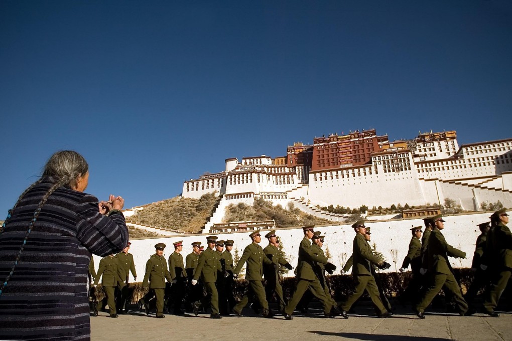 Beijing has tightened security in Tibet, closing it off to foreign journalists and diplomats. Photo: AP