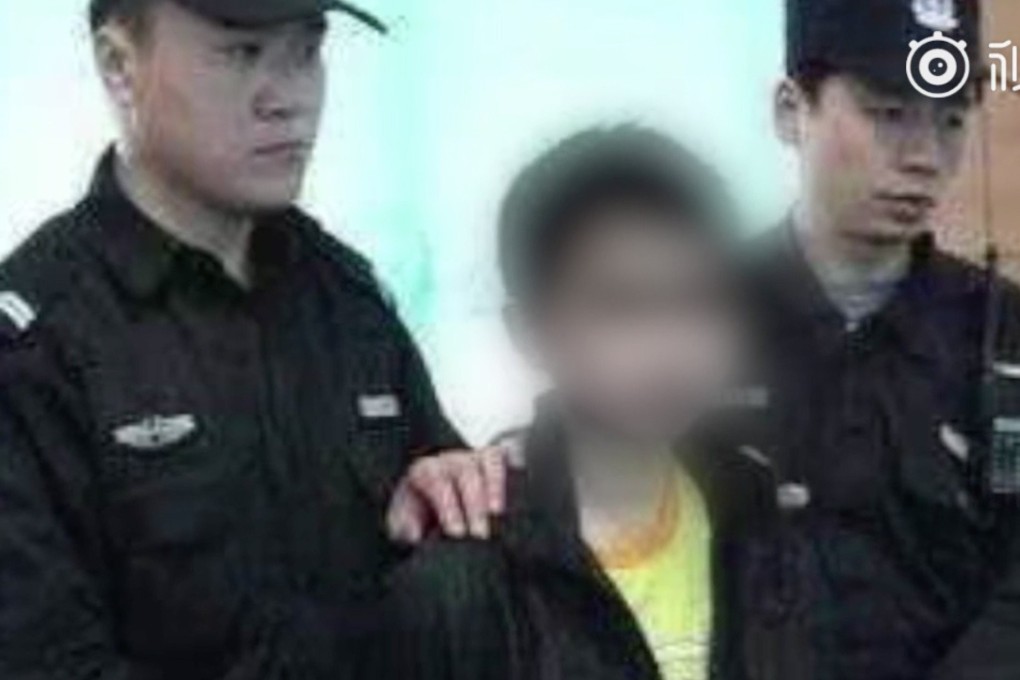 Authorities in central China released a 12-year-old boy who stabbed his mother to death. Photo: Miaopai.com