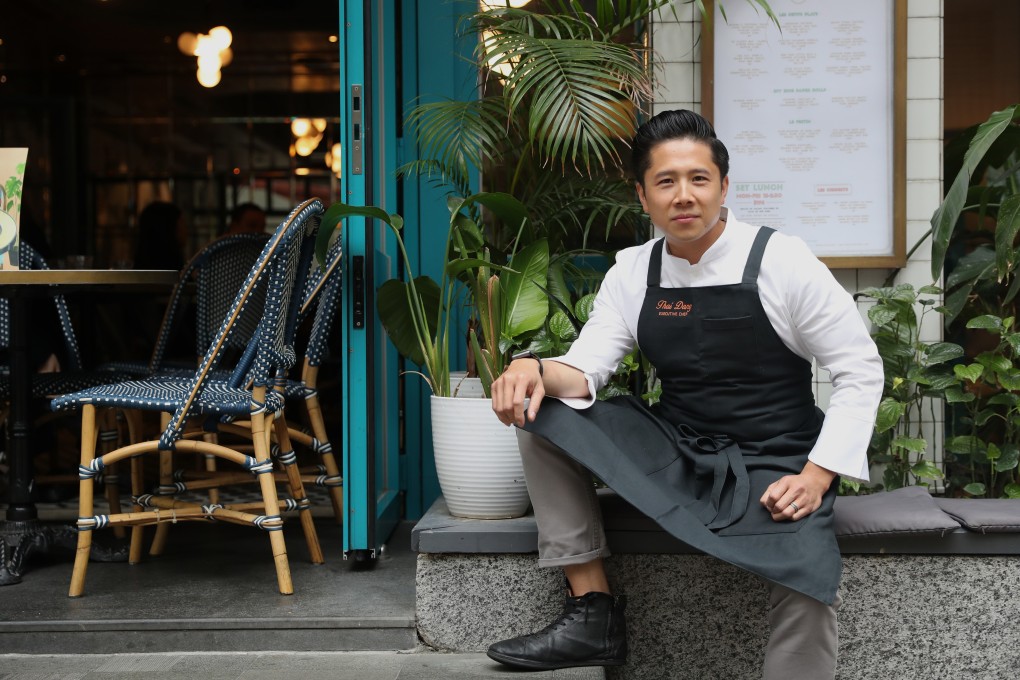 Thai Dang, chef and co-owner of HaiSous, at Le Garcon Saigon in Wan Chai, Hong Kong. Photo: Winson Wong