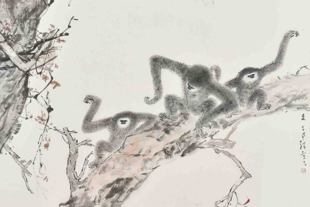 Gibbon by Chen Wen Hsi. Image courtesy of Johnny Quek