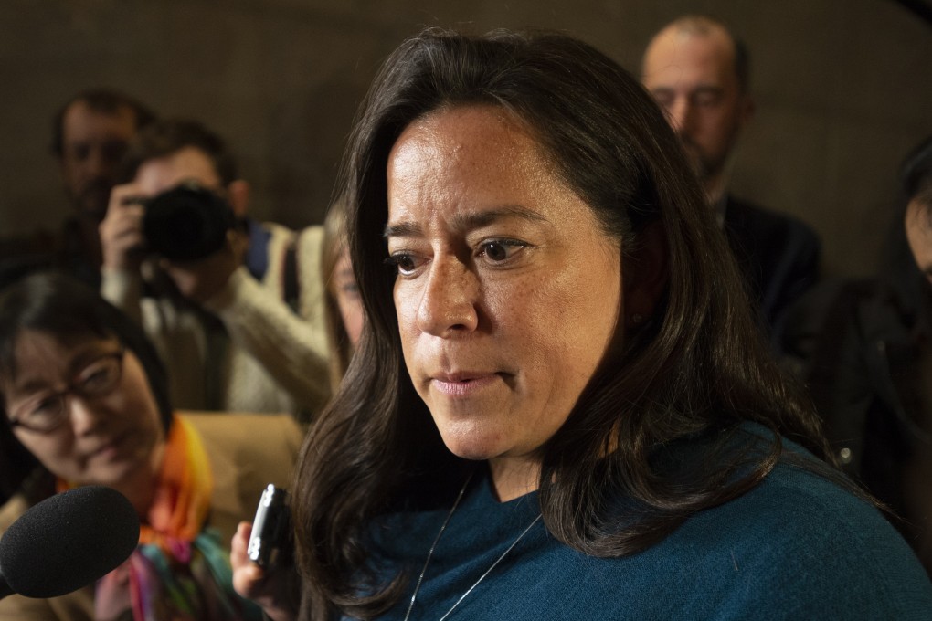 Jody Wilson-Raybould arriving to give her testimony about the SNC-Lavalin affair before a justice committee hearing in Ottawa on February 27, 2019. Photo: AP