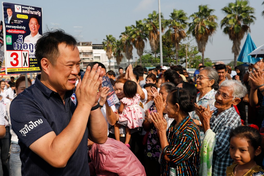 The Bhumjaithai party leader Anutin Charnvirakul has emerged as a kingmaker in the Thai election stalemate. Photo: AFP