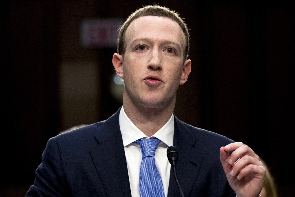 Addressing protection of user privacy, Mark Zuckerberg said he would support more countries adopting rules in line with the European Union’s sweeping General Data Protection Regulation. Photo: AP