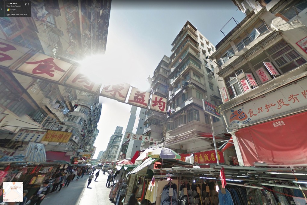 A woman has been arrested after two people were injured when a window fell from the seventh floor of a residential building on 111 Pei Ho Street. Photo: Google Map.