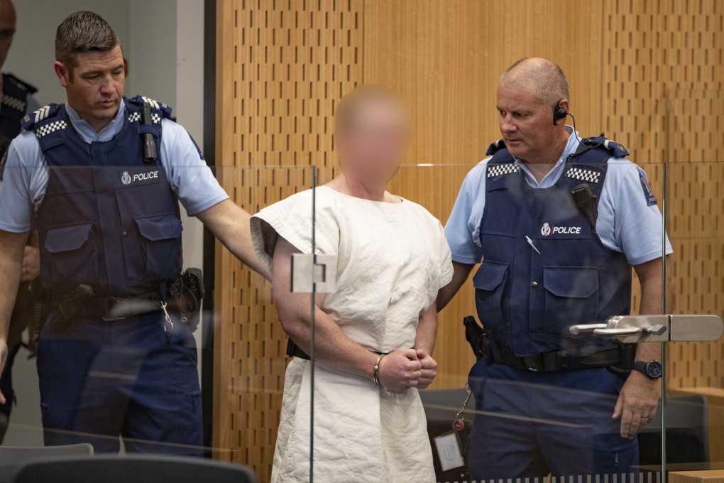 BrentonTarrant, the man charged in relation to the Christchurch massacre, in court. Photo: Handout
