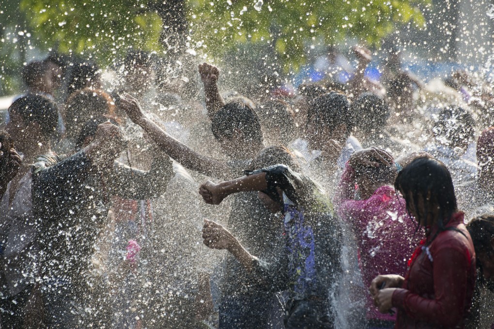 Southeast Asian countries celebrate the solar New Year in April, their festivities involving processions, eating traditional food, and water fights, as at Thingyan (above) in Mandalay, Myanmar. Photo: Alamy
