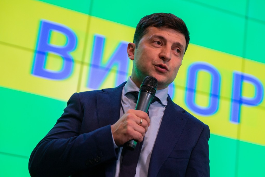 Volodymyr Zelenskiy, comedian and presidential candidate. Photo: Bloomberg