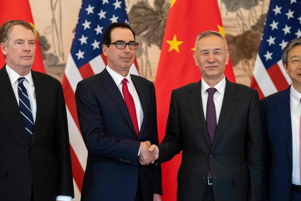 The trade talks between China and the United States continued last week in Beijing. Photo: AFP