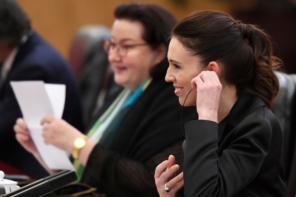 New Zealand Prime Minister Jacinda Ardern meets Chinese Premier Li Keqiang in Beijing on Monday. Photo: AFP