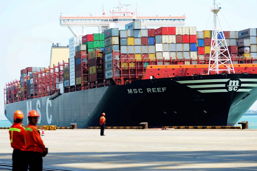 The Asian Development Bank downgraded the growth forecasts for Asia to 5.7 per cent this year and 5.6 per cent next year, down from 6.2 per cent in 2017 and 5.9 in 2018. Photo: AFP