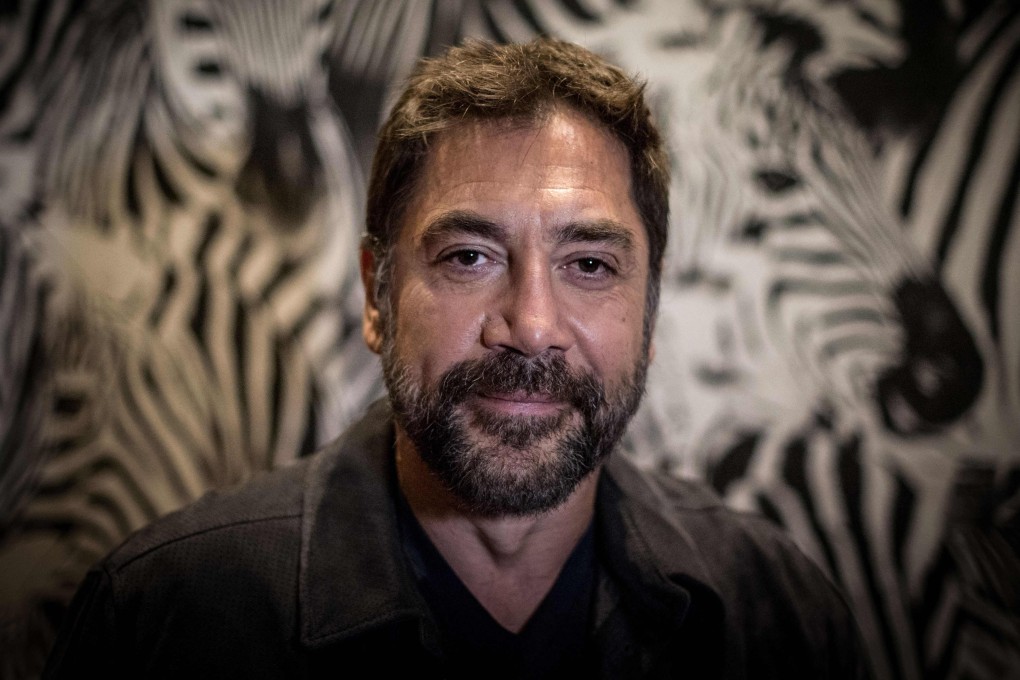 Spanish actor Javier Bardem posing on the sidelines of the Nantes Spanish Film Festival in western France on April 1. Photo: AFP