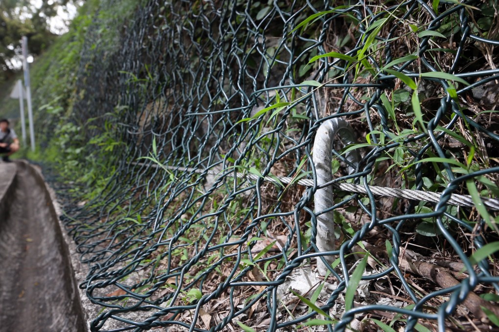 More than 250 landslides were reported in Hong Kong last year, the highest number for a decade. Photo: Felix Wong