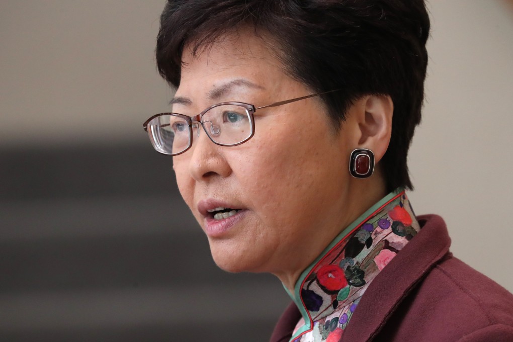 Carrie Lam doubles down on her administration’s stance over the controversial extradition bill. Photo: K. Y. Cheng