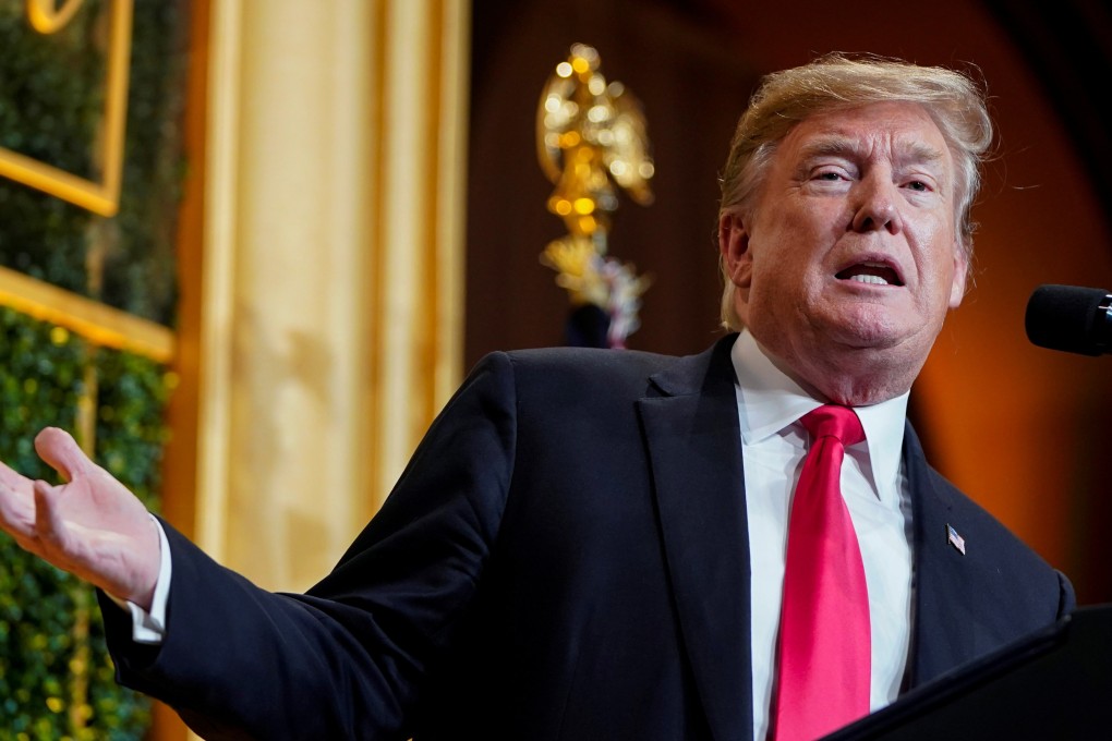 Donald Trump is due to meet Chinese Vice-Premier Liu He on Thursday. Photo: Reuters