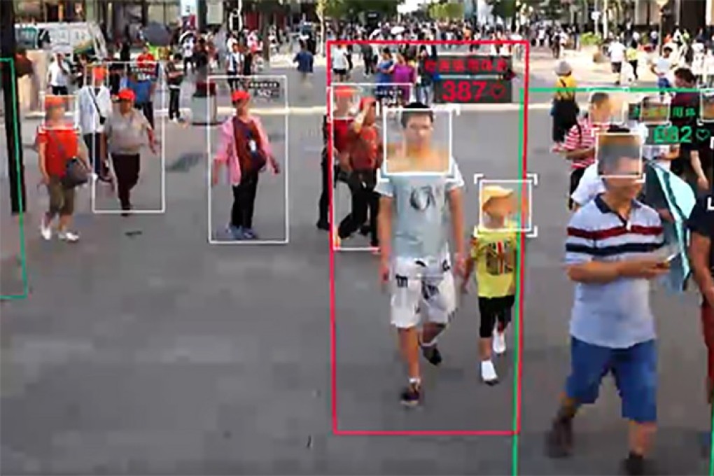 Image showing a facial recognition system in action in China. Photo: Handout