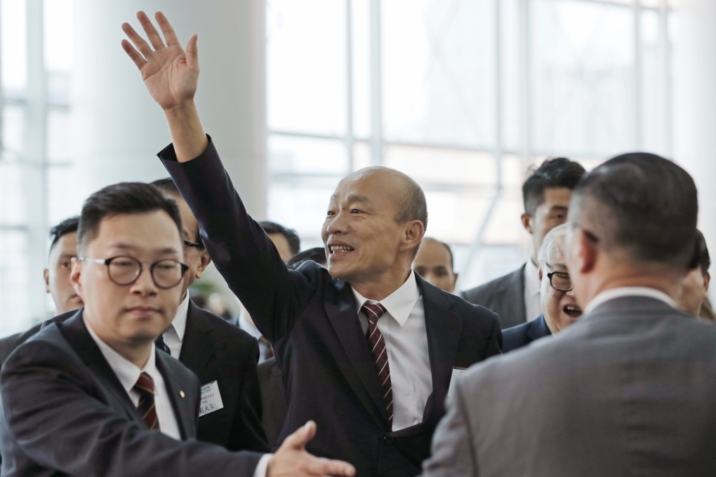 Kaohsiung mayor Han Kuo-yu perfectly timed his trip to Hong Kong and the mainland to coincide with Taiwanese President Tsai Ing-wen’s tour of the Pacific. What would Hong Kong politics be like if more of the city’s politicians had Han’s shrewdness and savvy? Photo: AP