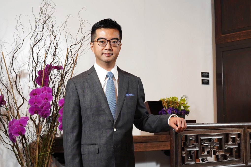 Antiques dealer and founder of art fairs Fine Art Asia and Ink Asia, Andy Hei.