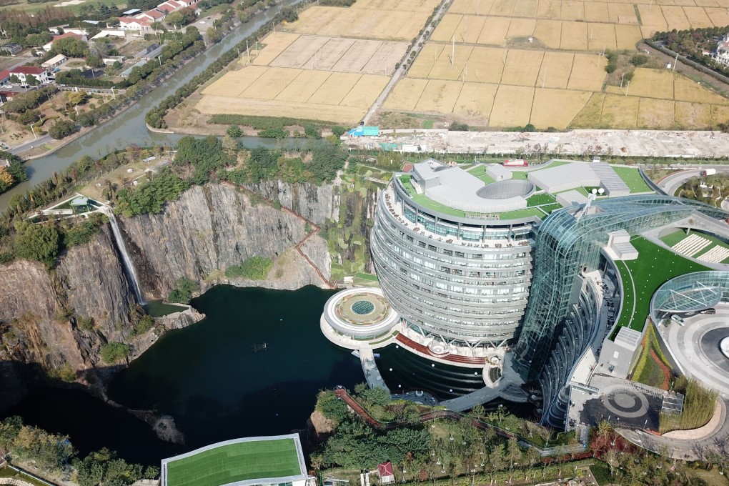 The InterContinental Shanghai Wonderland Hotel. Between its launch on November 20, 2018 and end of last year, the hotel generated 32 million yuan in revenue. Photo: Xinhua