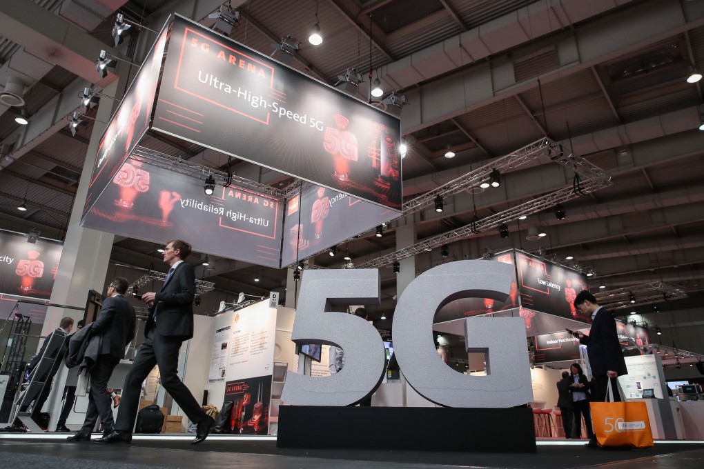 Visitors are seen at the 5G Arena during the 2019 Hanover Fair in Germany on April 1. Making an influx of mobile spectrum available to the US telecoms industry over the next five years is expected to add US$391 billion to the nation’s economy and create 1.8 million new jobs, according to a new study. Photo: Xinhua
