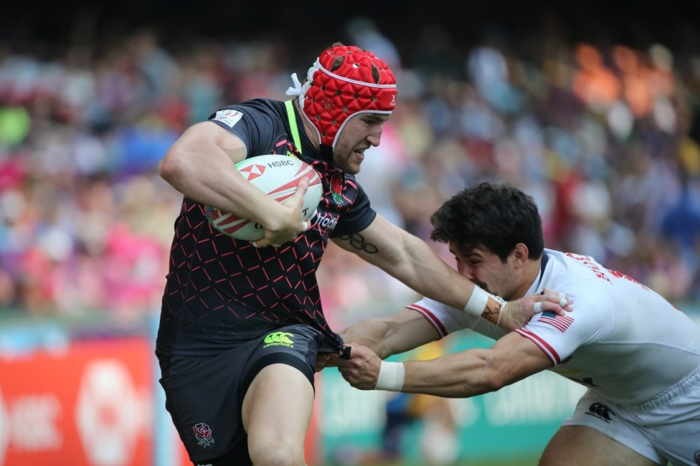 England stunned the US with three early tries. Photo: Felix Wong