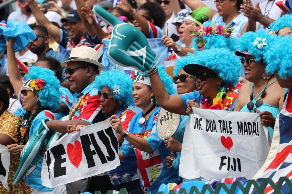 Fiji fans were put through an emotional roller coaster at the Hong Kong Sevens against Argentina. Photo: KY Cheng