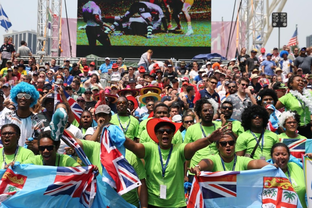 Fiji are unbeaten in their last 28 games at the Hong Kong Sevens. Photo: Felix Wong