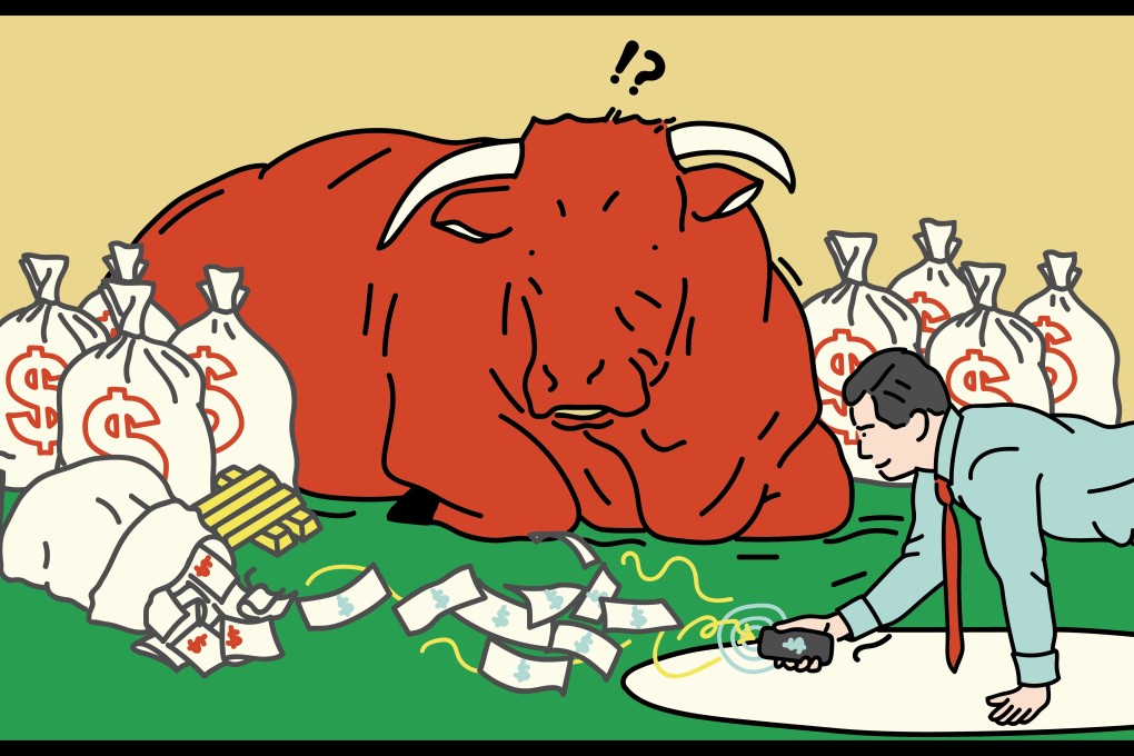 Redistribution of wealth in the digital age. Illustration: Johnnp Wu