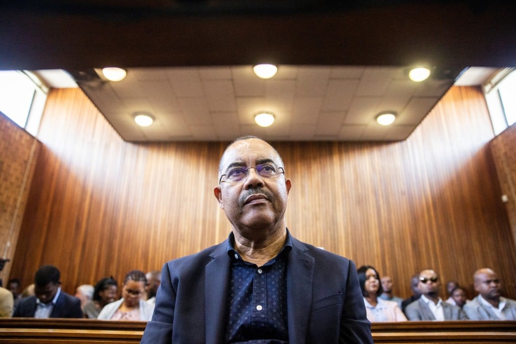 Manuel Chang, former finance minister of Mozambique, at court to fight extradition to the US in Kempton Park, South Africa on January 8, 2019. Photo: AFP