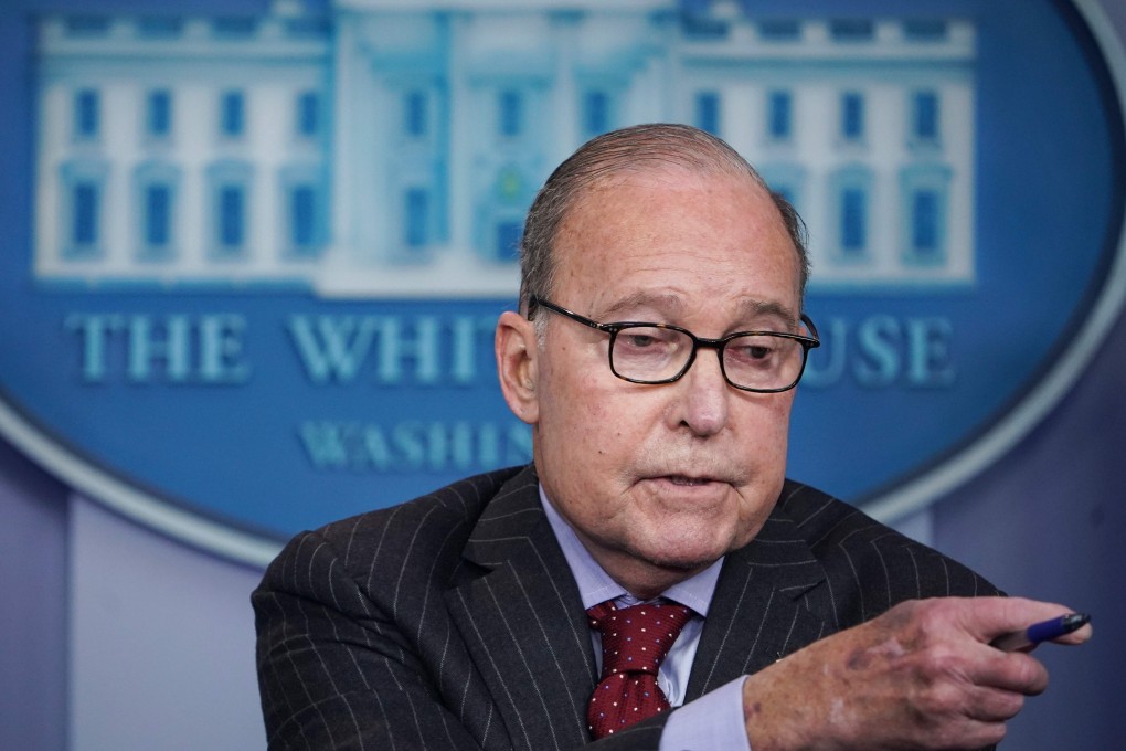 Larry Kudlow, the top economic adviser to US President Donald Trump, said on Sunday that he has “guarded optimism, maybe more than guarded optimism” about a trade deal with China. Photo: AFP