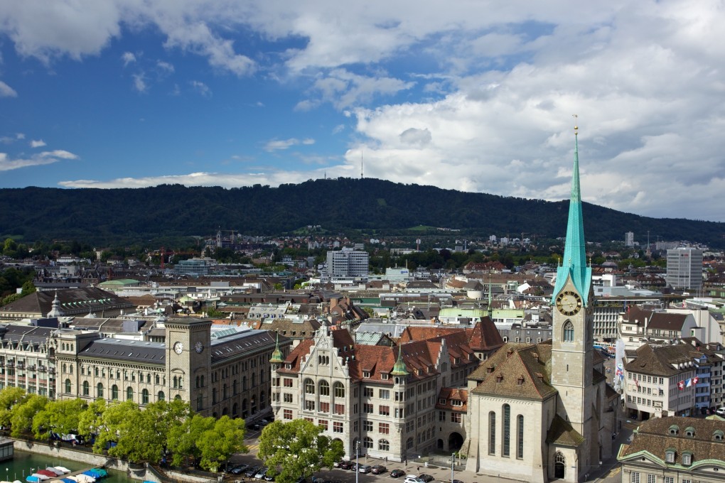 Aside from banks, Swiss pension funds and insurance companies are also significantly exposed to its real estate sector. According to the IMF, shocks to property prices could ‘resonate through the economy’. Photo: Bloomberg