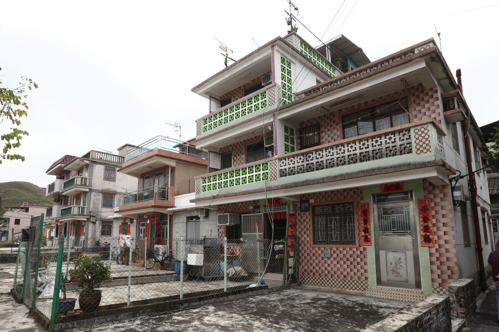 An indigenous village house in Ta Kwu Ling, New Territories, of the kind involved in Monday’s legal challenge. Photo: Nora Tam